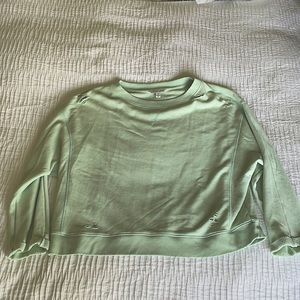 American Eagle Distressed Sweater Mint Size L